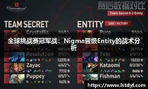 全球挑战赛冠军战：Nigma晋级Entity的战术分析